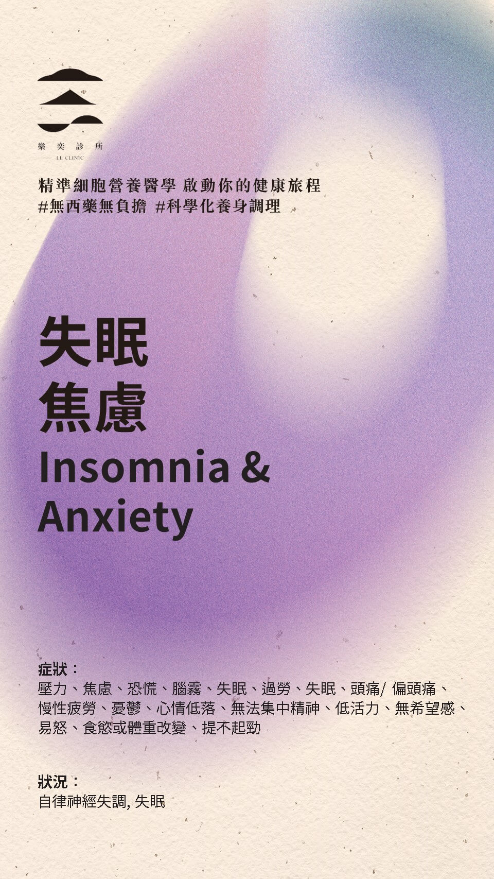 失眠焦慮 Insomnia & Anxiety - 主題